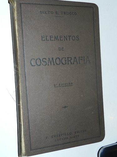 Elementos De Cosmografia - Sixto Trucco - Crespillo