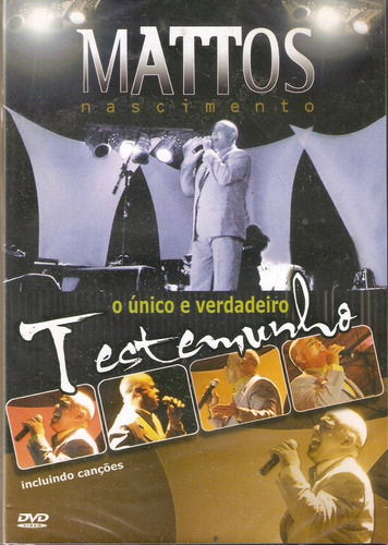 Dvd Mattos Nascimento - Testemunho / Raro 