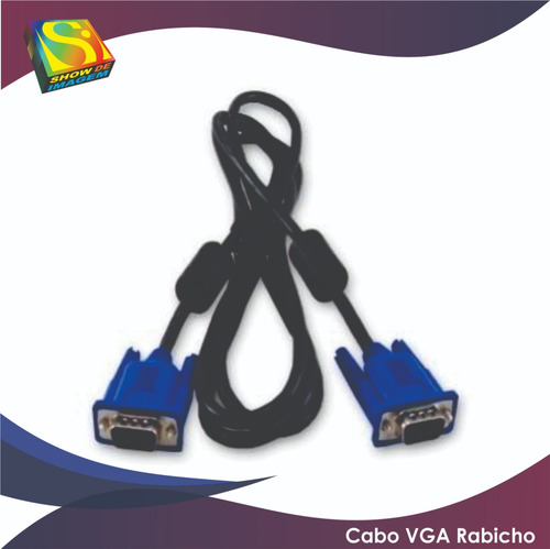 Cabo De Vídeo Vga Macho X Macho #baratao