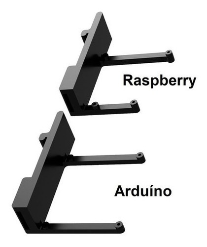 Base Para Raspberry/arduíno/hd Para Trilho Din