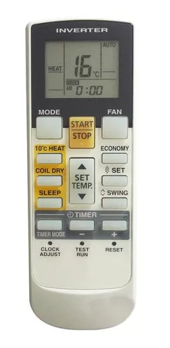 Como usar o controle remoto do ar-condicionado Fujitsu 