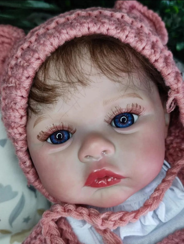 Bebé Reborn Original Vinilo Cuerpo Completo Tisha Doll
