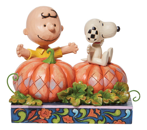 Enesco Peanuts By Jim Shore Charlie Brown And Snoopy En Figu