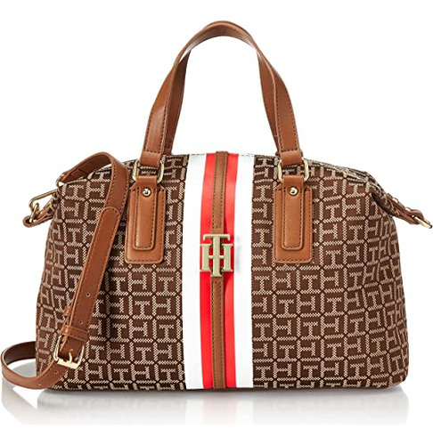 Bolso Bandolera Para Mujer Tommy Hilfiger Jaden Satchel - 06