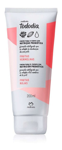  Tododia Crema P/cuerpo C Nutricion Prebiotica Frutas Rojas 