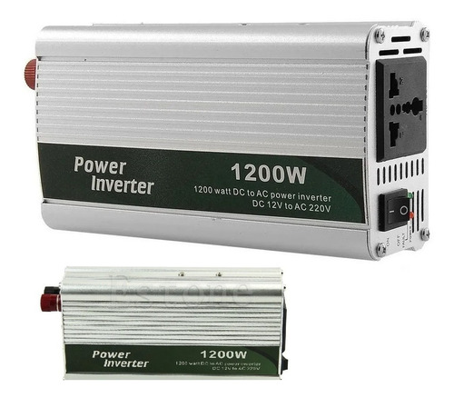 Inversor De Energía -12v -220v 1200 W   Muy Eficaz