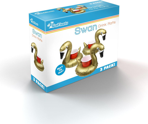 Gofloats Portabebidas Hinchables Para Piscina Y Jacuzzi (...