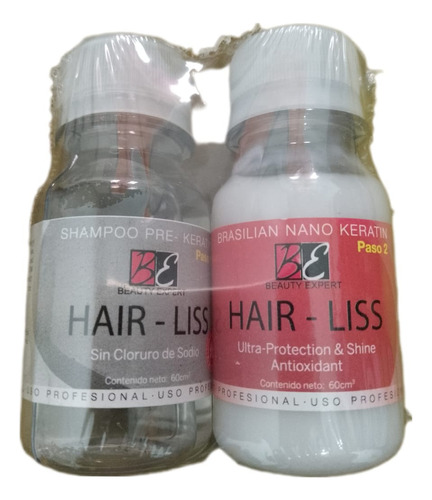 Keratina Hair Liss Porción 60ml - g a $167