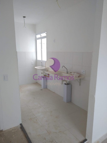 Imagem 2 de 14 de Apartamento À Venda Com 02 Dormitórios, Caxangá, Suzano/sp. - Ap01210 - 70812851