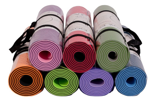 Eco Yoga Mat Bioactive Colchoneta 100% Caucho Natural 6mm