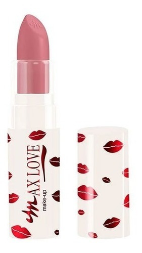 Batom Max Love Bastão Nude Lips Bala Tons Nudes Lindos Acabamento Matte Cor Rosa