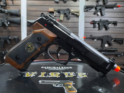 Imagem 7 de 10 de Airsoft Pistola Gbb We Beretta Samurai Edge C/ Modo Rajada