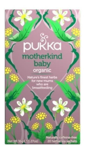 Té Motherkind Baby Madres Lactancia Pukka Orgánico