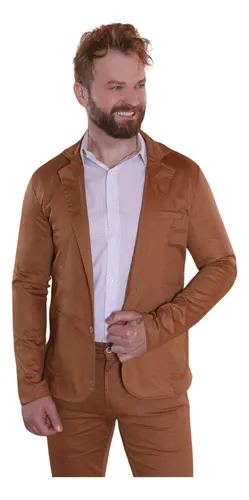 Blazer Masculino Casual De Algodão Moderno