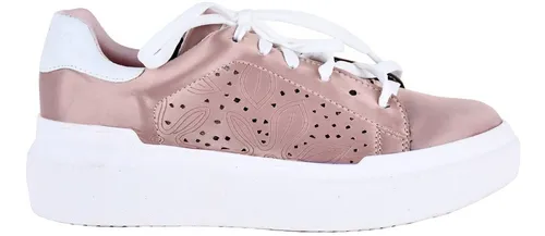 Tenis Mujer Plataforma Piel Sintetica Sneakers Casual Moda