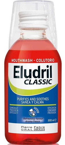 Enjuage Bucal Eludril Clasico Para Caries Gingivitis X 200ml