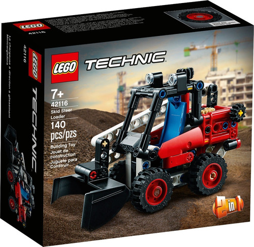 Lego Technic Mini Carregadeira 42116 - 140 Peças