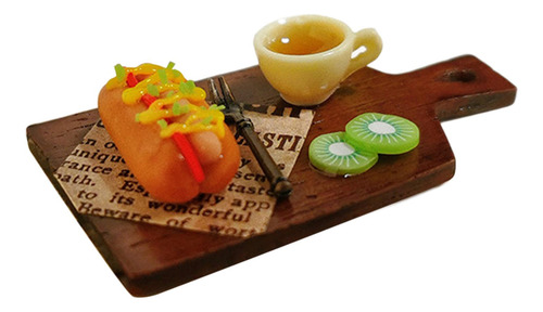Accesorios Para Casa De Muñecas, Juguete Para El Té De La