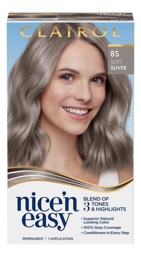 Clairol Nice'n Easy - Tinte Permanente Para El Cabello, Colo