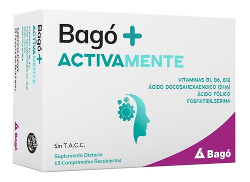 Complejo Vitaminico Bago Activamente Memoria X 30 Pack X 3