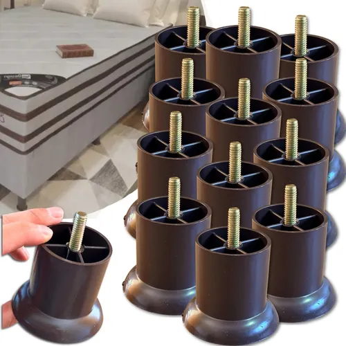 Kit 12 Pes Para Cama Box 6cm Castor Ortobom Gazin Anjos