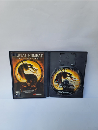 Mortal Kombat Deception Premium Pack Para Ps2 (Usado)