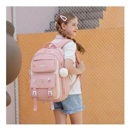 Qhrids Mochila Niñas Mochilas Estéticas Portátiles 15,6 Y Y
