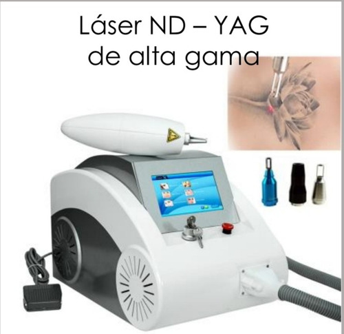 Láser Nd Yang Removedor Tatuajes Depilación Despigmentante