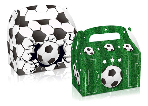 (02 #mold) Cajas Para Regalos De Fútbol, Cajas De Regalo Con