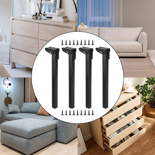 4 Patas De Mesa Plegables, Patas De Mesa Altura 70cm