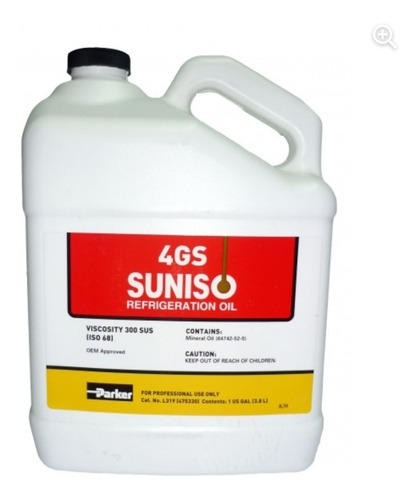 Aceite Refrigerante Suniso 4gs Galón Iso 68