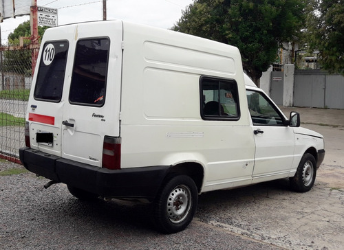 Fiat Fiorino 1.7d Furgon Vidriado Con Asientos Homologados