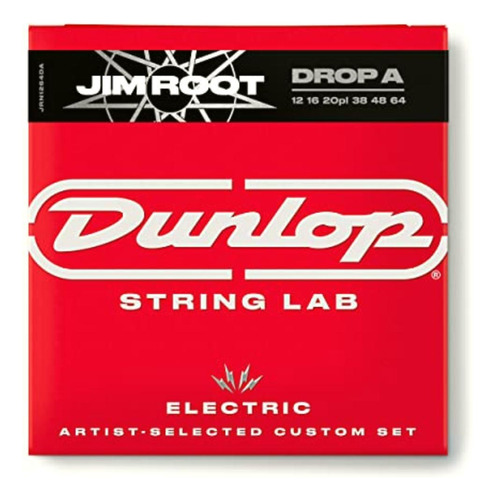 Jim Dunlop Cuerdas Para Guitarra Raíz 12/64 (gota A) Juego