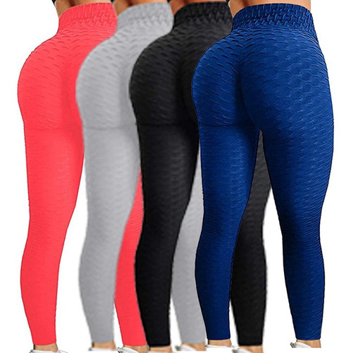 Leggins Anticelulítico Texturizados Yoga Pantalón Deportivo.