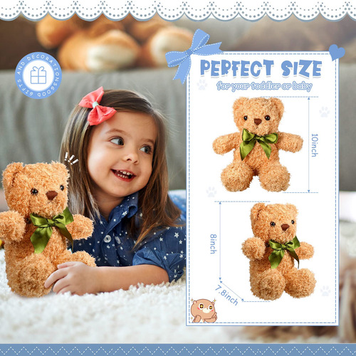 Muñeco De Peluche Con Forma De Oso De Peluche Hydren, 25 Cm,