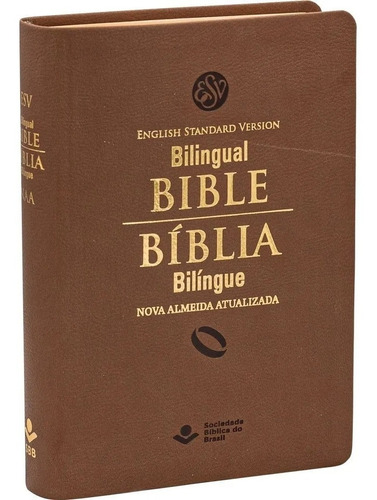 Bíblia Bilíngue Português (naa) - Inglês Luxo