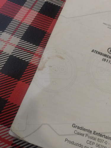 Manual Nintendo 64 Gradiente (Usado)