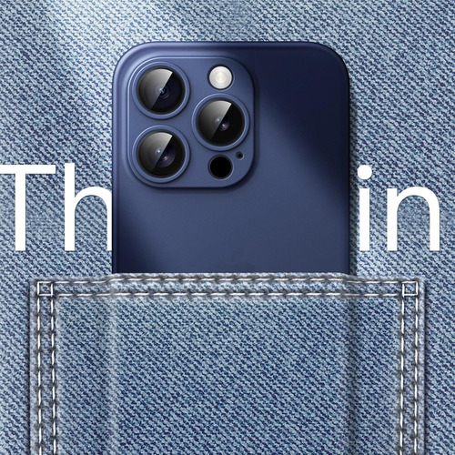 Funda Jetech Para iPhone 15 Pro Max Ultra Slim