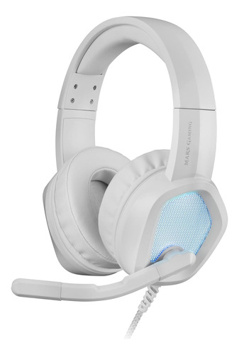 Mars Gaming Mh320w Blanco, Auriculares Neodimio