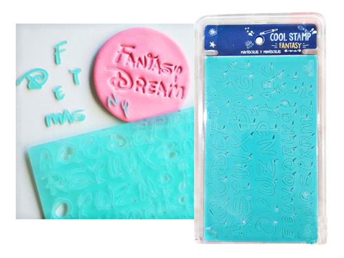 Sellos Cool Stamp Fantasy Mayuscula Y Minuscula Cookies X1u