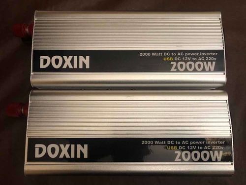 Imagen 8 de 8 de Convertidor Inversor 12v 220v 2000w Con Regulador 30 Amperes