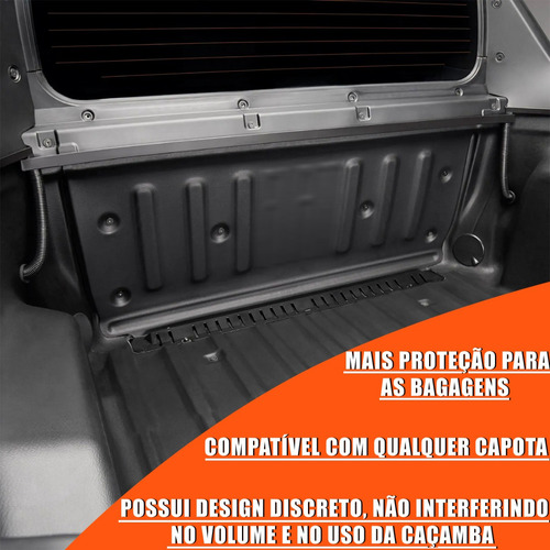 Imagem 3 de 5 de Kit Vedação Caçamba Fiat Toro 2017 2018 Escoamento Keko