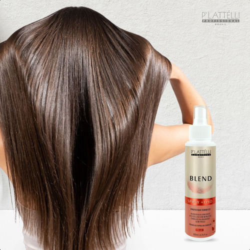 Perfume Para Cabelo Blend Plattelli 200ml Liso Dos Sonhos