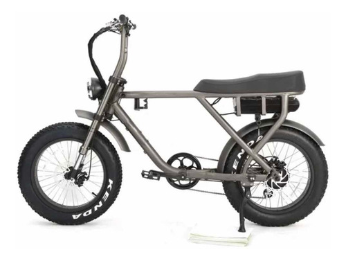 Bicicleta Elétrica Motor 500 W,bateria Samsung,retro De Alum