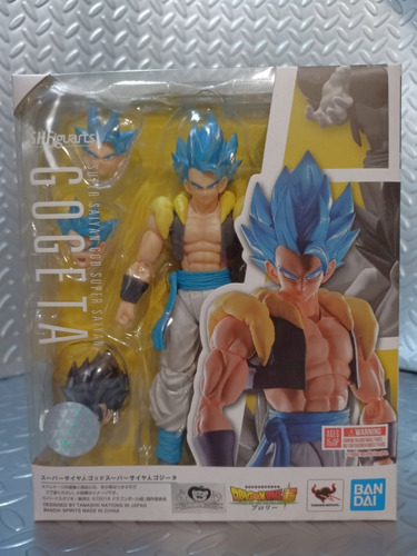 Gogeta Super Saiyan God Shfiguarts De Bandai Jp. Dragon Ball