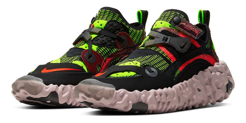 Zapatillas Nike Ispa Overreact Black Red Volt Cd9664-001