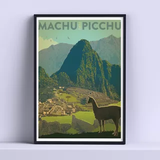 Cuadro Decorativo Machu Pichu Peru 30x40cm