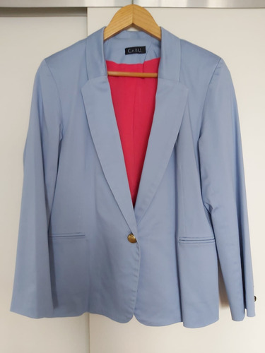 Blazer Cabu Celeste 