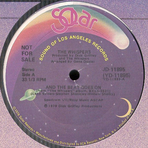 The Whispers And The Beat Goes On / Can You Do The Boogie