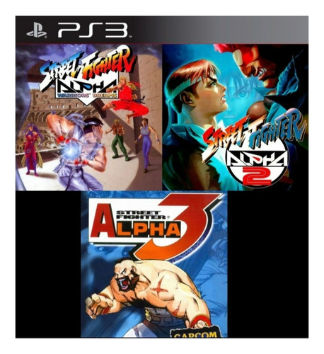 Street Fighter Alpha Trilogy ~ Videojuego Ps3 